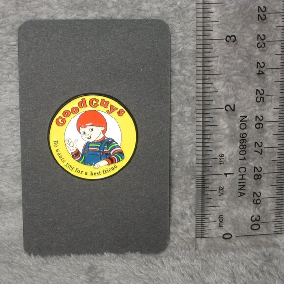 Horror Child's Play Chucky Good Guys Metal Enamel Pin 251037A2 - Picture 2 of 7